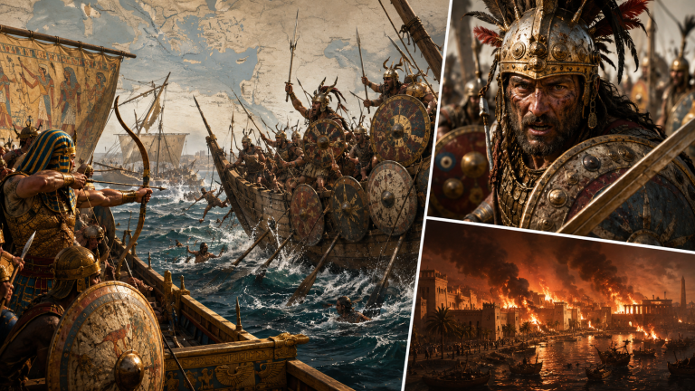 The Sea Peoples: The Ancient Mystery That Stumped Historians For Centuries — And What Modern Science Finally Revealed About Who They Really Were