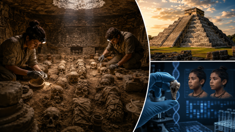 The 64 Maya Boys Buried Beneath Chichén Itzá — And The DNA Test That Found Two Pairs Of Identical Twins