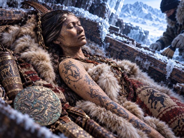 The 2,500-Year-Old Frozen Woman Found In Siberia — And The Secrets Hidden Inside The Ice Maiden’s Tomb
