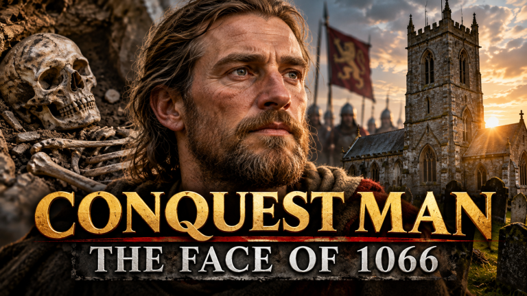 “Conquest Man” — The 1,000-Year-Old Man Buried At St Peter’s Church In Barton-upon-Humber, England, Whose Face Scientists Reconstructed In 2026